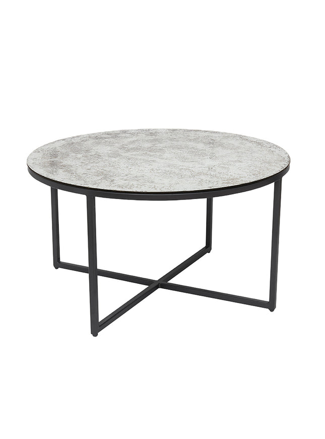 MESA DE CENTRO DE METAL "MARMEL"
