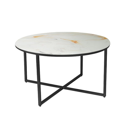 MESA DE CENTRO DE METAL "MARMEL"