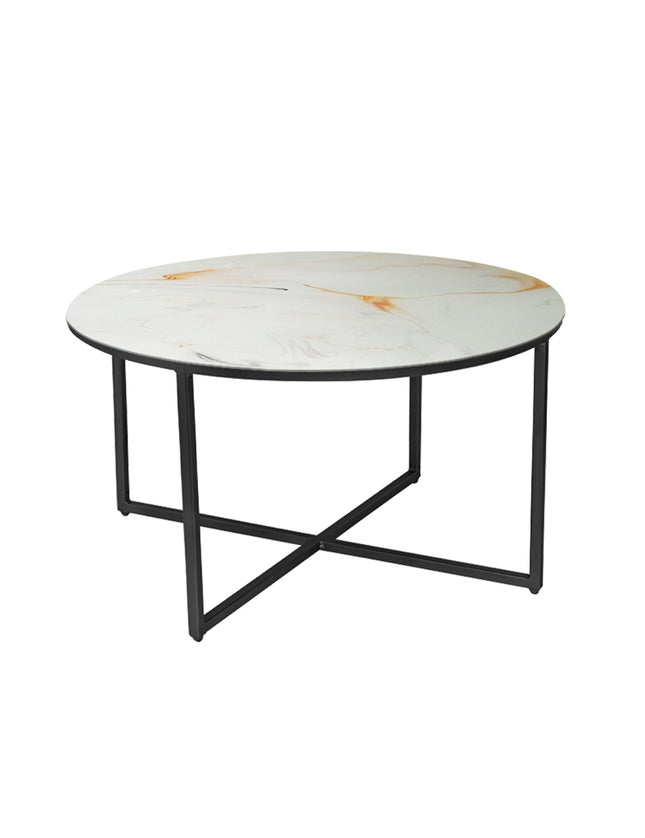 MESA DE CENTRO DE METAL "MARMEL"