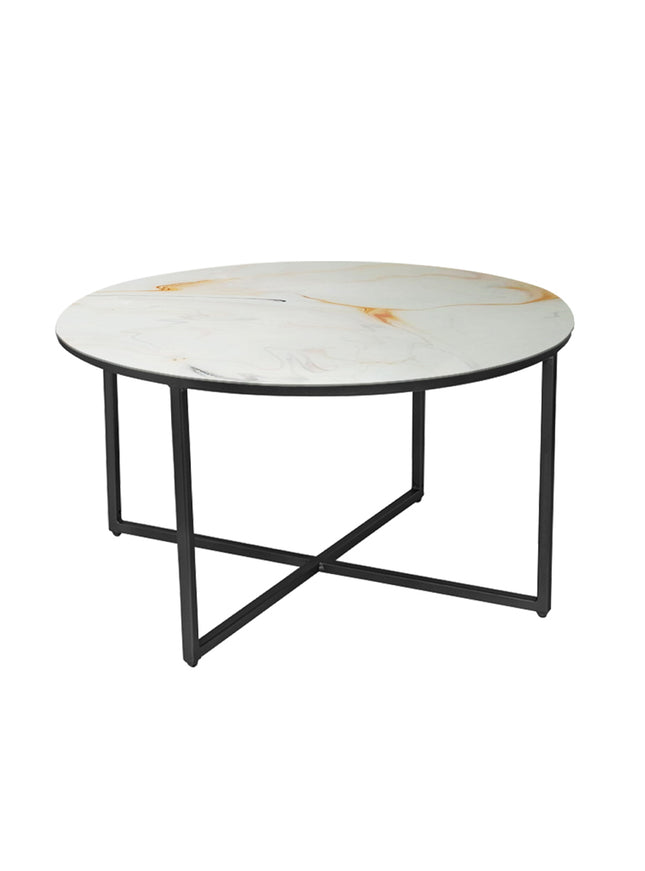 MESA DE CENTRO DE METAL "MARMEL"