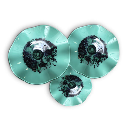 JGO PLATÓN ONDULADO MENTA NEVADO