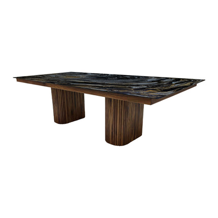 MESA COMEDOR SARAH 240X120 CM CON CUBRECANTO INTERNO SIN SILLAS