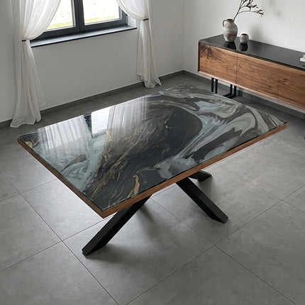 MESA COMEDOR DENVER 110X180 CM C/CUBRECANTO SIN SILLAS