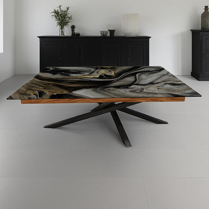 MESA COMEDOR DENVER 240X120 CM C/CUBRECANTO INTERNO SIN SILLAS