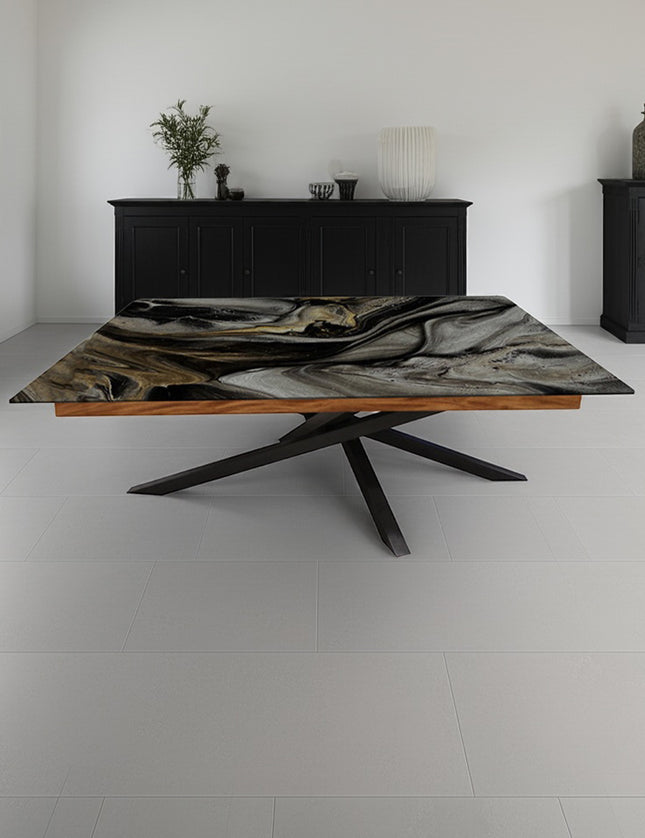 MESA COMEDOR DENVER 240X120 CM C/CUBRECANTO INTERNO SIN SILLAS