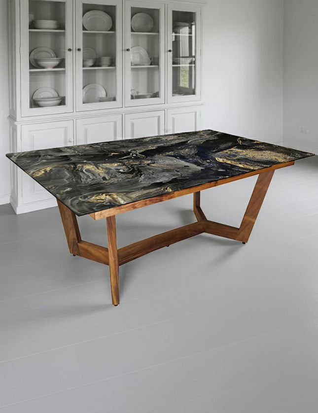 MESA COMEDOR INVICTUS 110X180 CON CUBRECANTO INTERNO SIN SILLAS