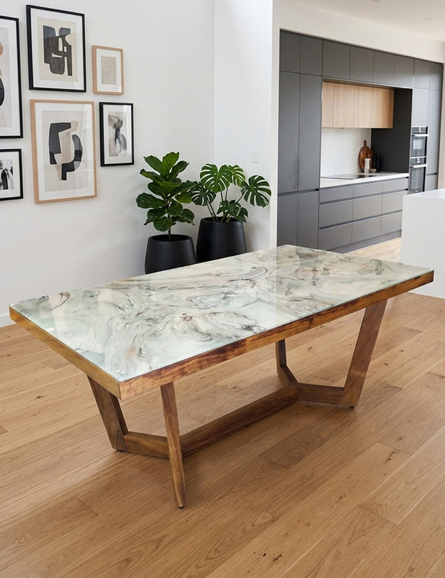 MESA COMEDOR INVICTUS 110X180 CON CUBRECANTO SIN SILLAS