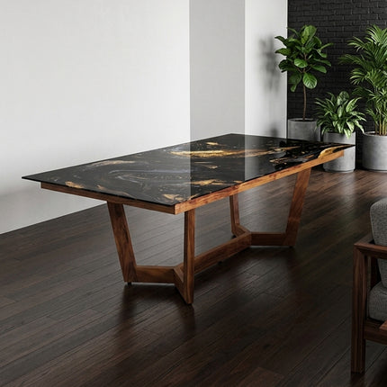 MESA COMEDOR INVICTUS 120X240 CON CUBRECANTO INTERNO SIN SILLAS