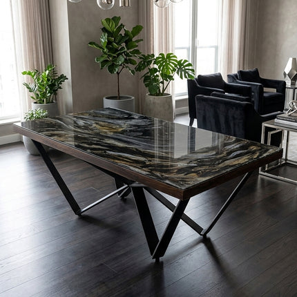 MESA COMEDOR PLACONI 110X180 CM C/CUBRECANTO SIN SILLAS