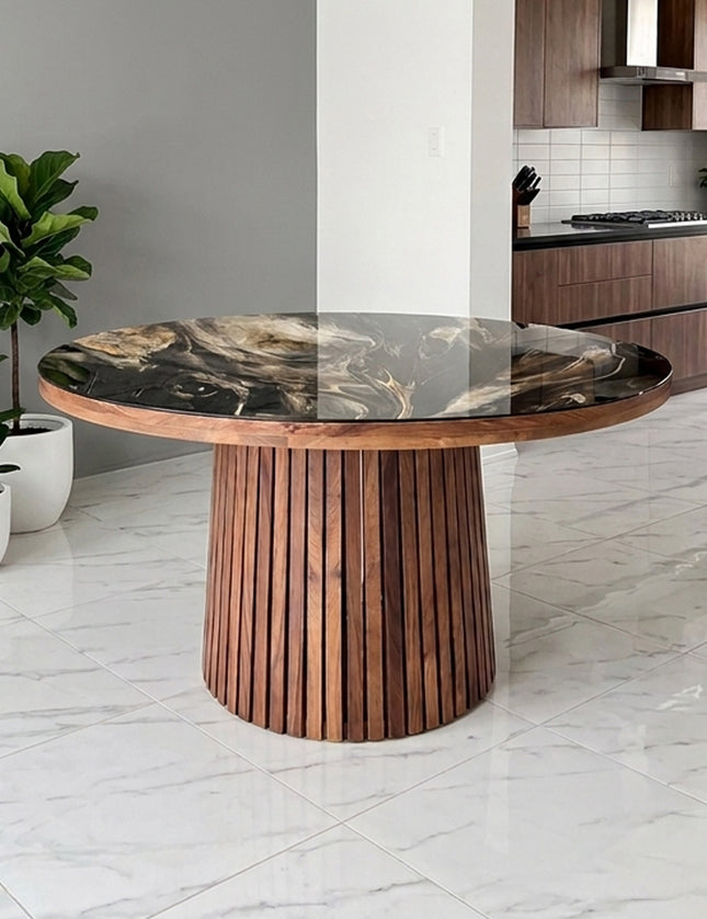 MESA COMEDOR POLETTE 140 CM DE DIÁMETRO SIN SILLAS