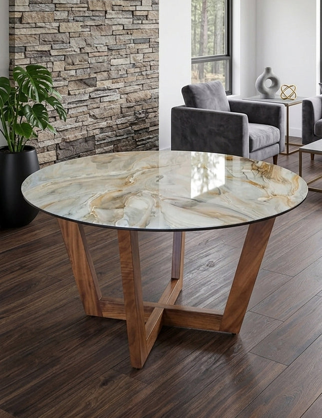 MESA COMEDOR VICTORIA 120 CM DE DIÁMETRO SIN SILLAS