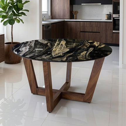 MESA COMEDOR VICTORIA 160 CM DE DIÁMETRO SIN SILLAS