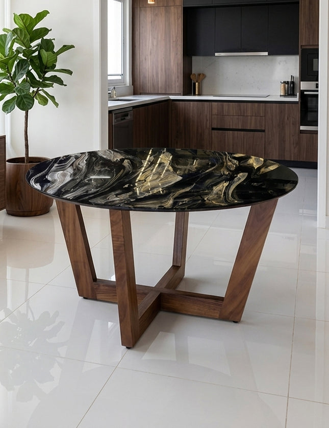MESA COMEDOR VICTORIA 160 CM DE DIÁMETRO SIN SILLAS