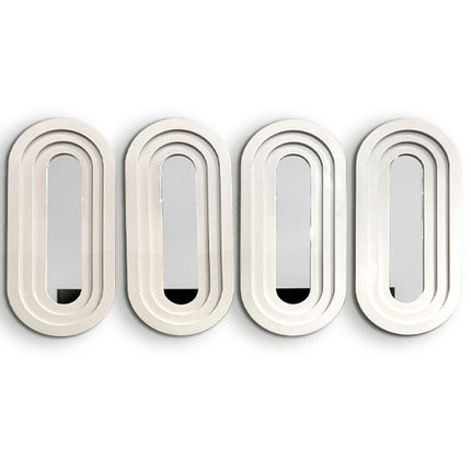 SET ESPEJOS MÓNACO SPANEC CH 4 PZAS