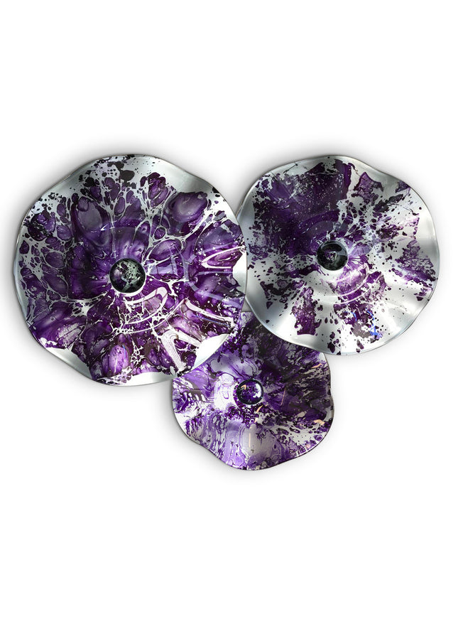 JGO PLATÓN ONDULADO MORADO PLATINO