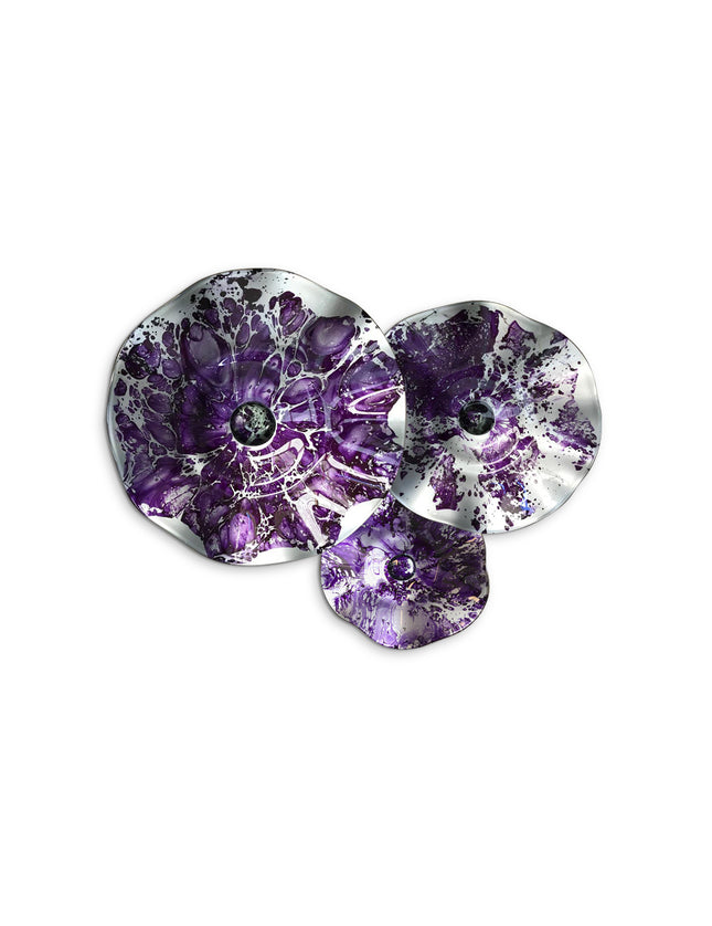 JGO PLATÓN ONDULADO MORADO PLATINO