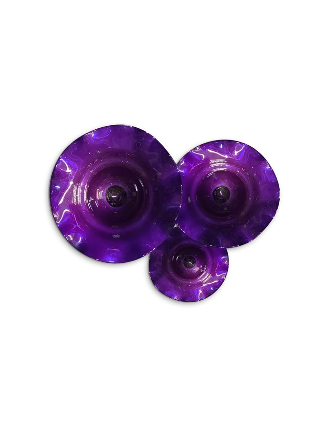 JGO PLATÓN ONDULADO MORADO SÓLIDO