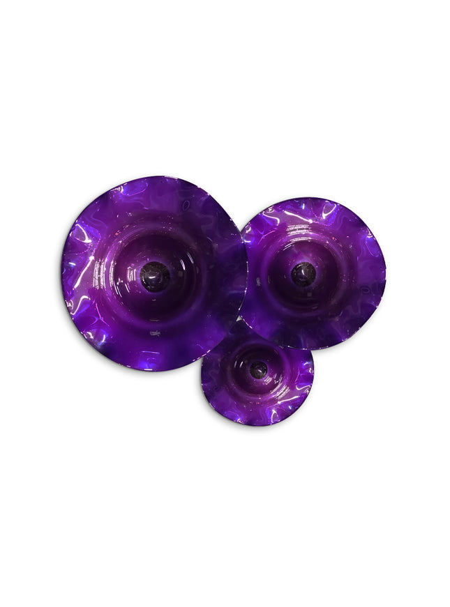 JGO PLATÓN ONDULADO MORADO SÓLIDO