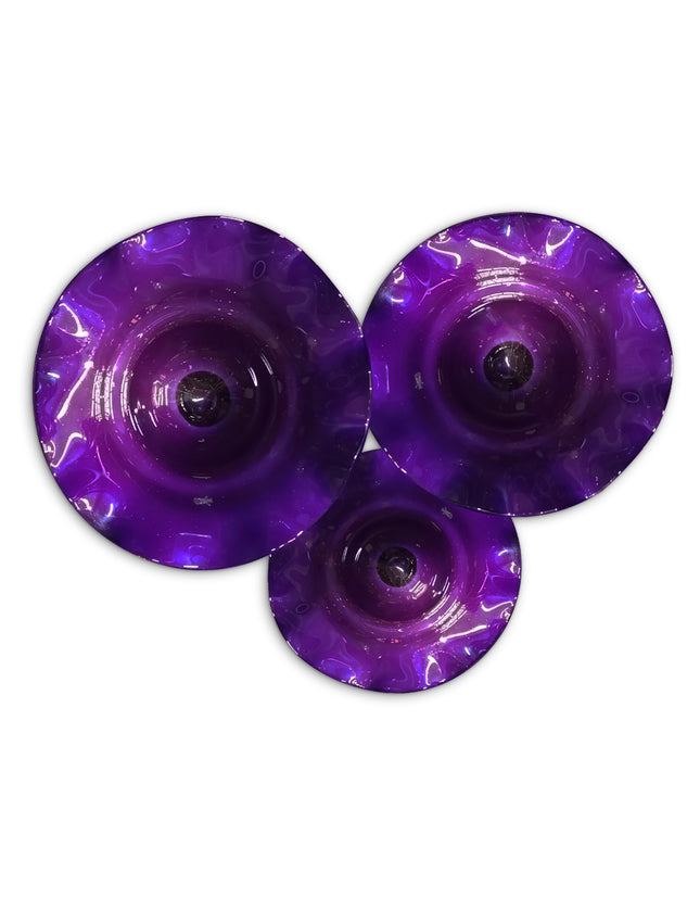 JGO PLATÓN ONDULADO MORADO SÓLIDO