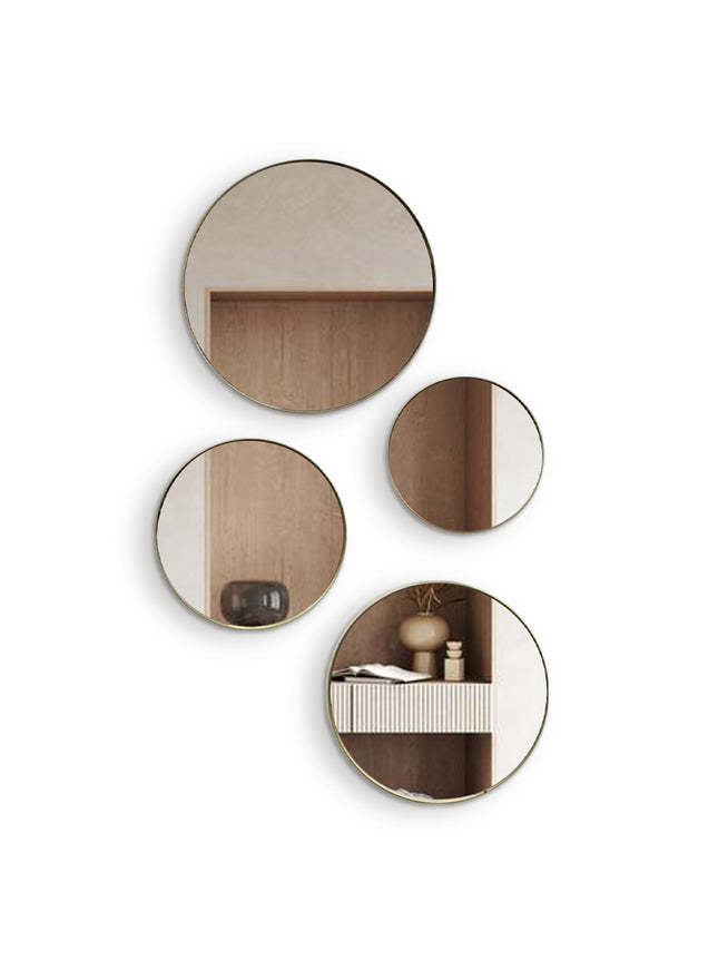 SET ESPEJOS MOROCO LAMAN 4 PZAS