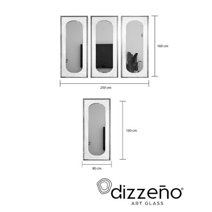 SET ESPEJOS NALA 3 PZAS