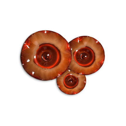 JGO PLATÓN ONDULADO NARANJA DONA