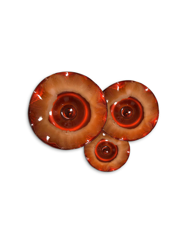 JGO PLATÓN ONDULADO NARANJA DONA