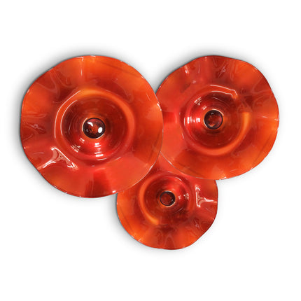 JGO PLATÓN ONDULADO NARANJA SÓLIDO