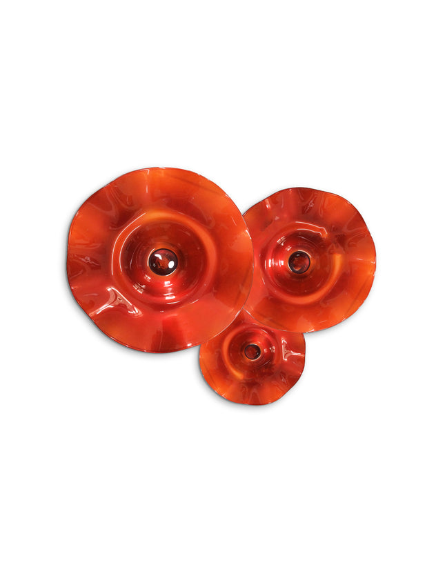 JGO PLATÓN ONDULADO NARANJA SÓLIDO