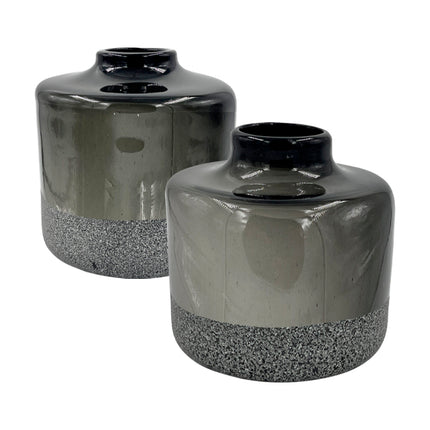 SET BALERO JUMBO NEGRO HUMO STONE 2 PZAS