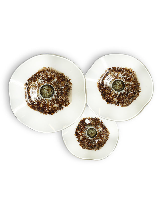 JGO PLATÓN ONDULADO NEVADO CHOCOLATE