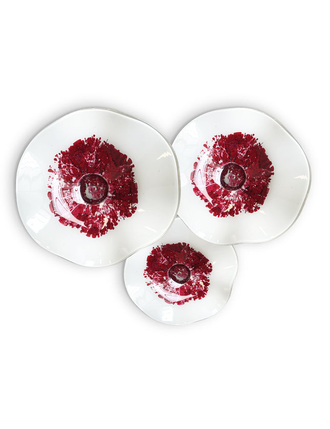 JGO PLATÓN ONDULADO NEVADO ROJO