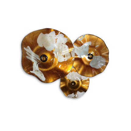 JGO PLATÓN ONDULADO OCRE AQUA