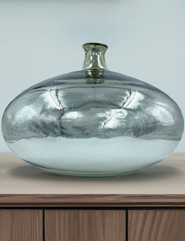 JARRÓN PIEDRA LUNAR JUMBO CROMO