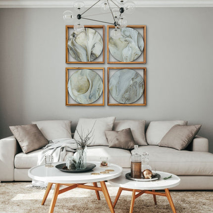 SET PALAOS CON PAROTA 4 PZAS