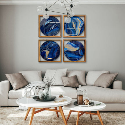 SET PALAOS CON PAROTA 4 PZAS