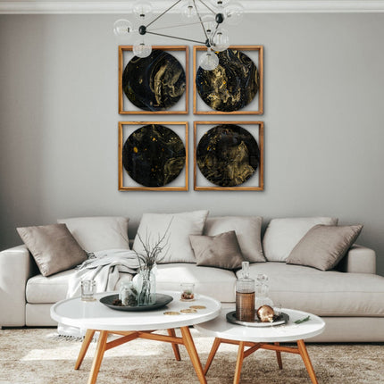 SET PALAOS CON PAROTA 4 PZAS