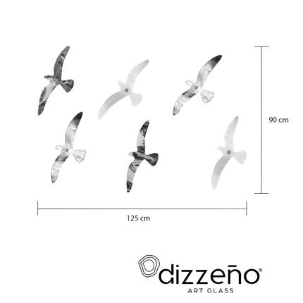 SET PALOMAS 6 PZAS