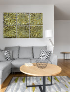 TERMOFORMADO FLOR COLOR CHOCOLATE CAPUCHINO