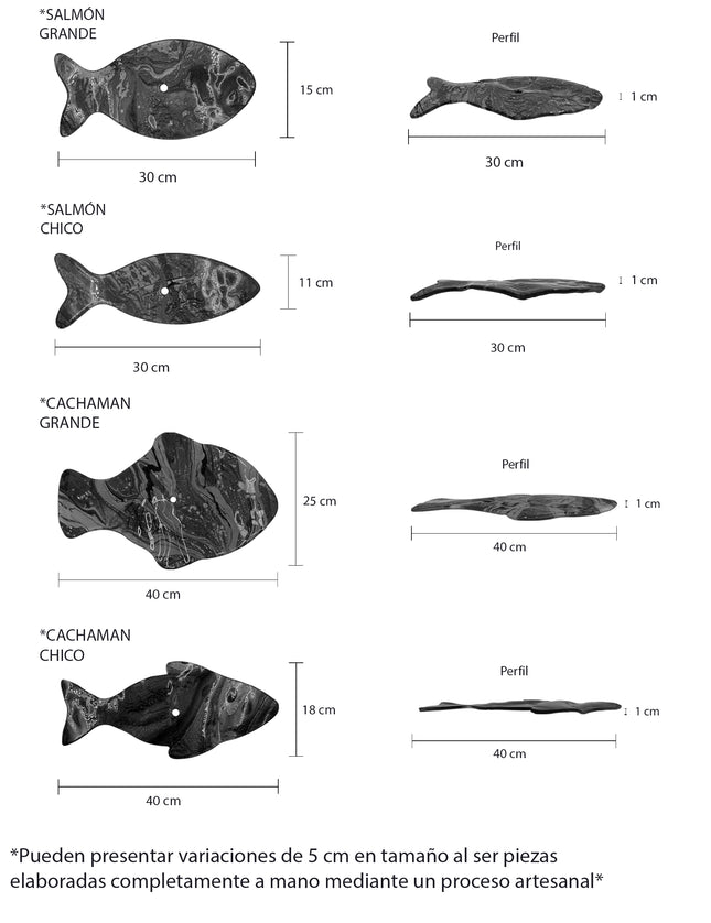 SET PECES CACHAMAN 11 PZ