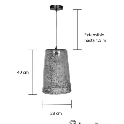 LÁMPARA PEÑOL AVEJENTADO