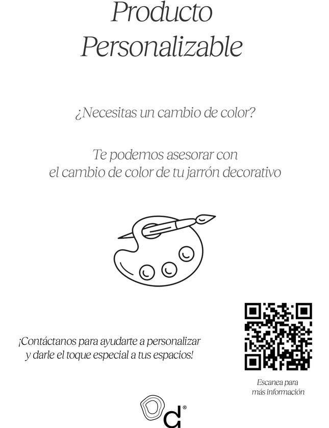 JARRÓN BALERO CH JUMBO NEGRO MATE