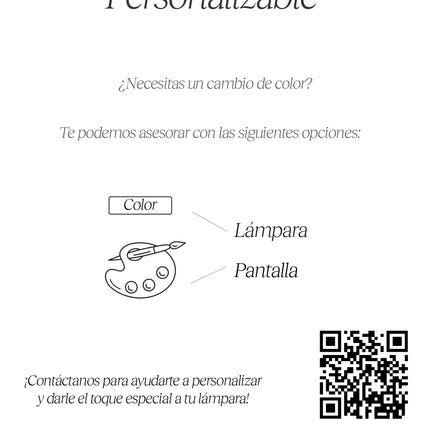 LÁMPARA CILINDRO CH CHOCOLATE CROMO PANTALLA NEGRA