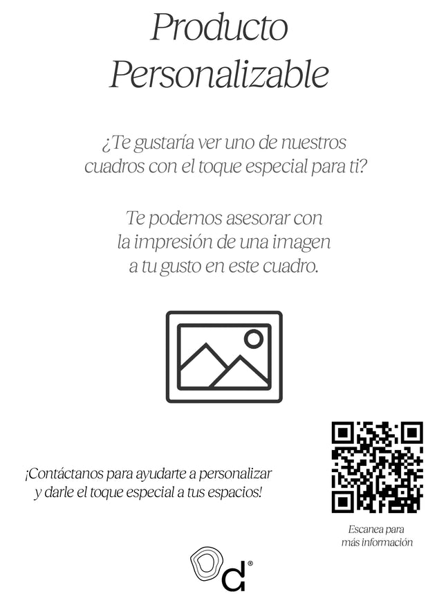CUADRO WHITE MOUSE - 126 X 86 CM
