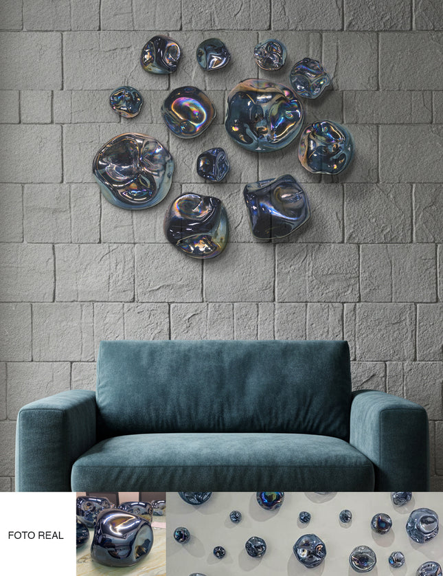 SET BOTONES PICASSO 12 PZAS