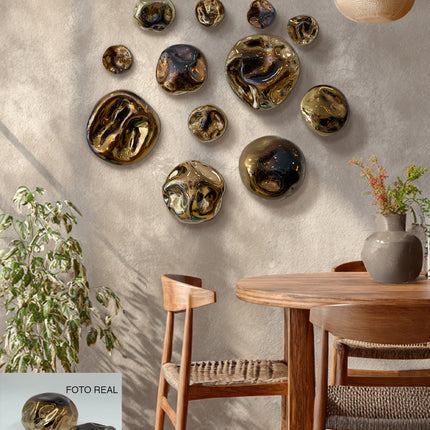 SET BOTONES PICASSO 12 PZAS
