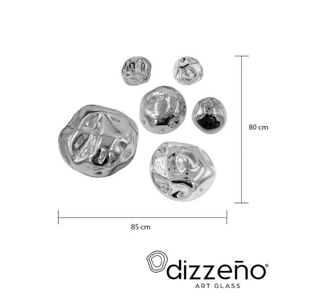 SET BOTONES PICASSO 6 PZAS