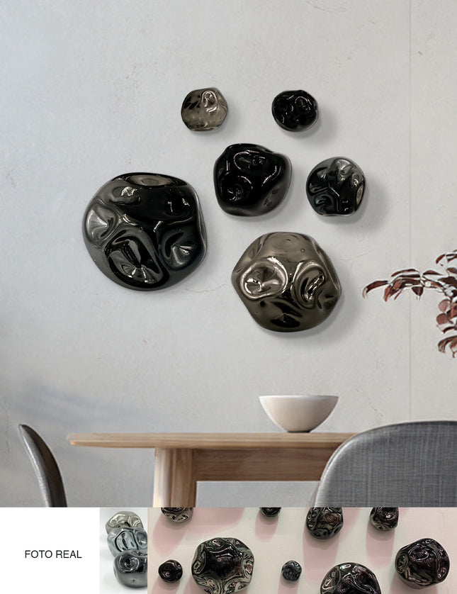 SET BOTONES PICASSO 6 PZAS