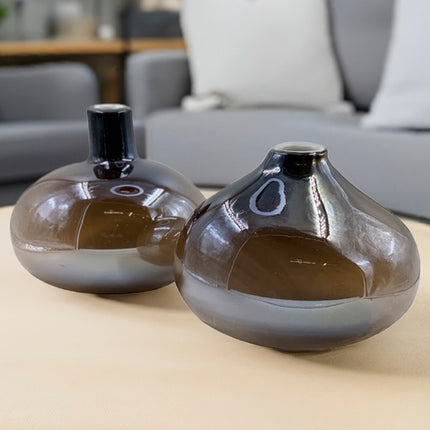 SET PIEDRA LUNAR 2 PZAS CHOCOLATE CORAL