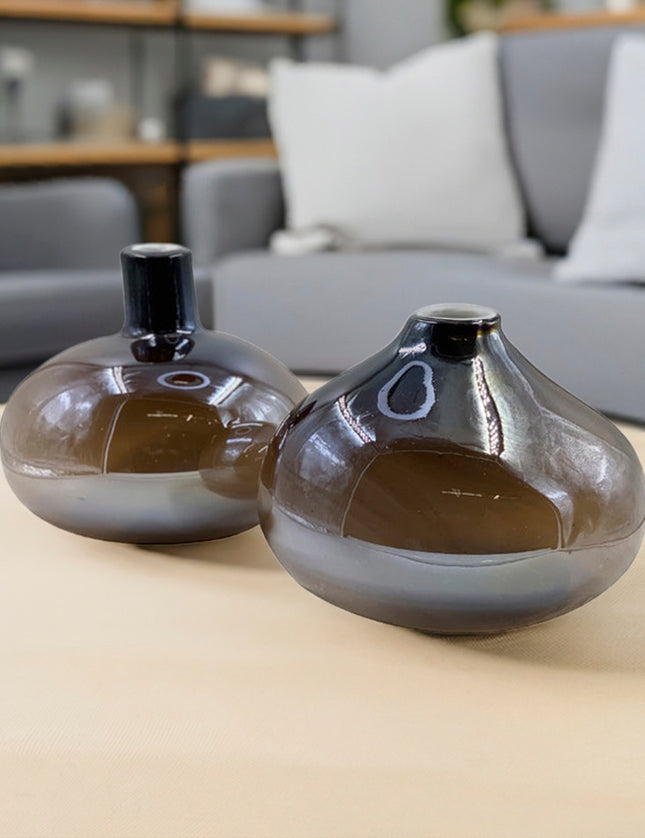 SET PIEDRA LUNAR 2 PZAS CHOCOLATE CORAL